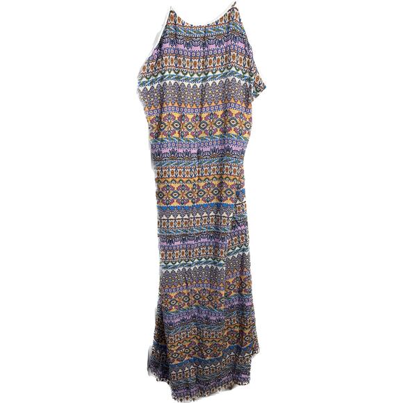 Jessica Simpson Multi Color Maxi Swimsuit Cover up - Picture 1 of 5